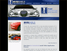 Tablet Screenshot of invisishield.com